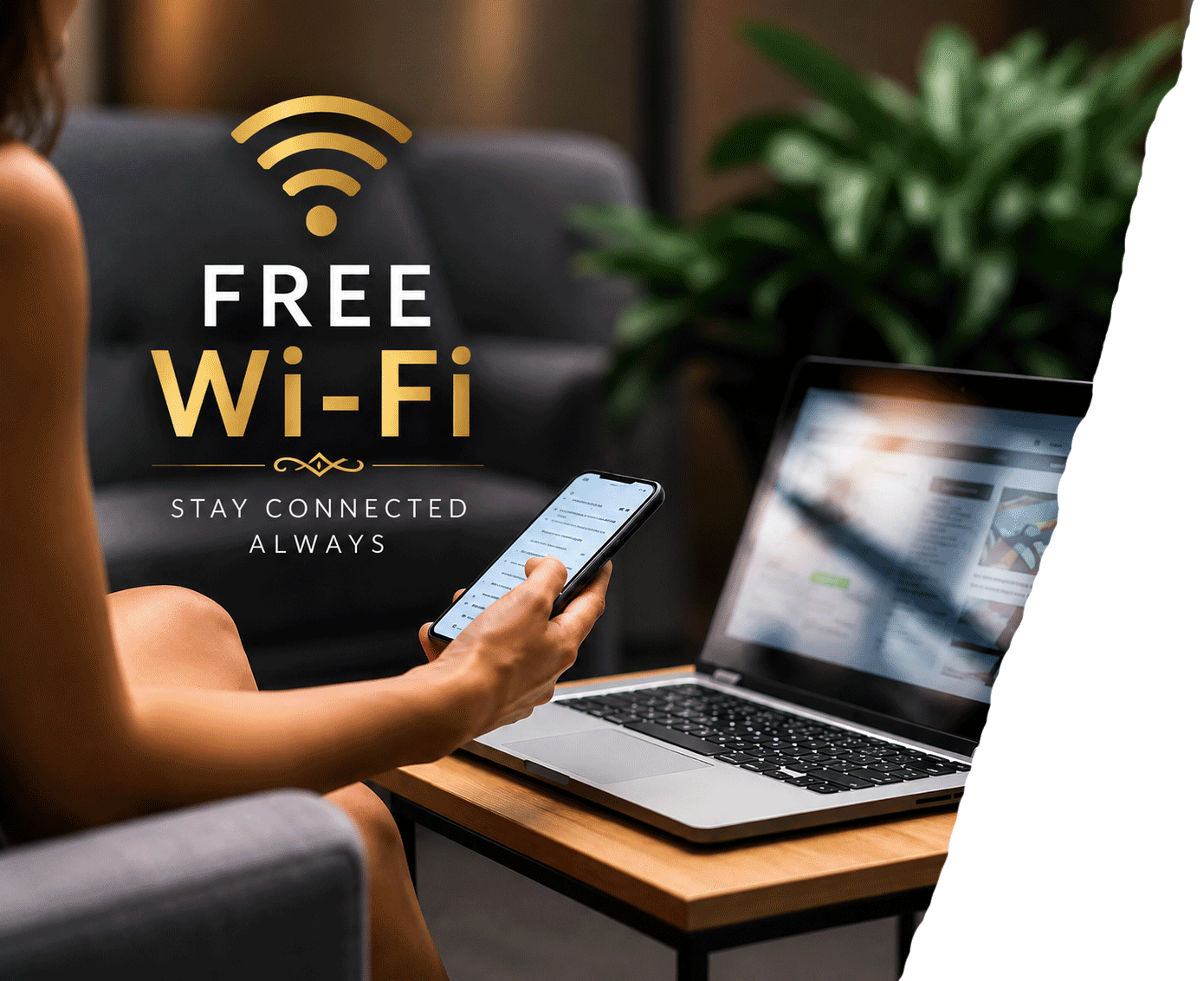 Free high speed WiFi at Honey Bee Boutique Hotel in Iyyappanthangal Chennai for business and leisure travelers